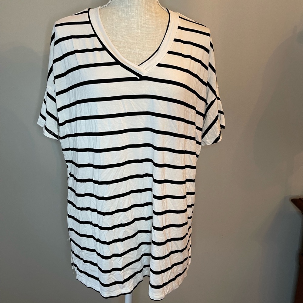 Yelete striped top/tunic from SHE, size medium